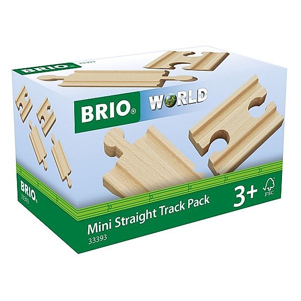 Brio 33393 BRIO 1/4 Ausgleichsschienen Mix, BRIO®