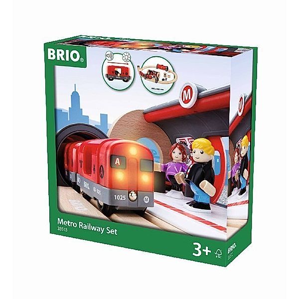 Brio 33513 BRIO Metro Bahn Set