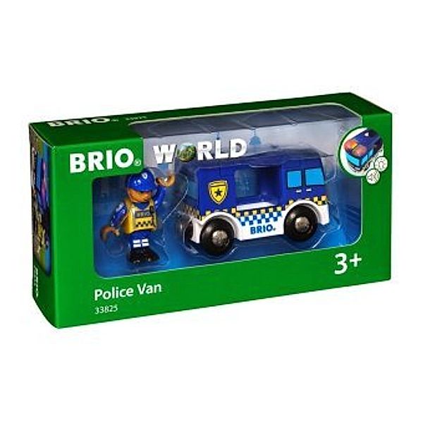 33825 BRIO Polizeiwagen mit Licht und Sound, BRIO®