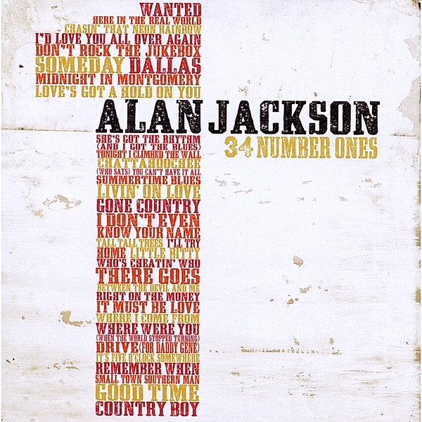 34 Number Ones, Alan Jackson