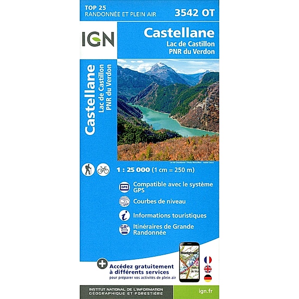 3542OT Castellane Lac de Castillon PN du Verdon