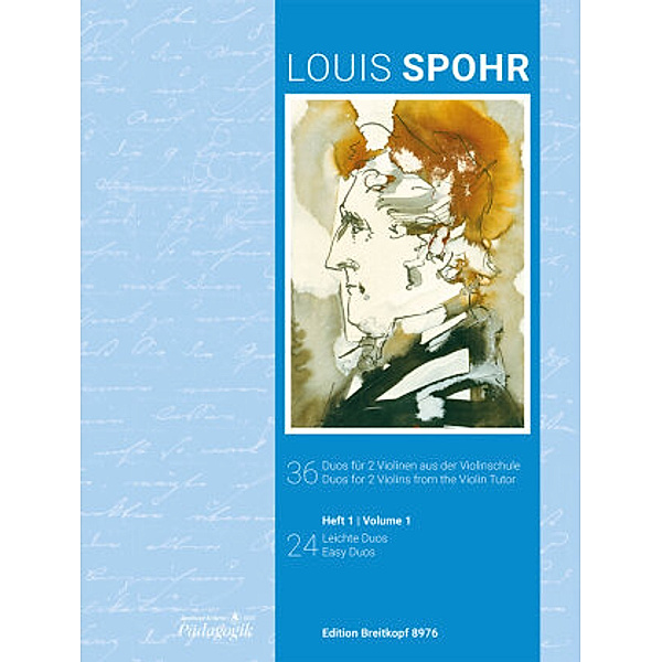 36 Duos für 2 Violinen a.d. Violinschule Heft 1, Louis Spohr