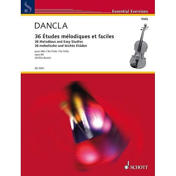 36 Etudes mélodiques et faciles op.84, Viola, 36 melodische und leichte Etüden