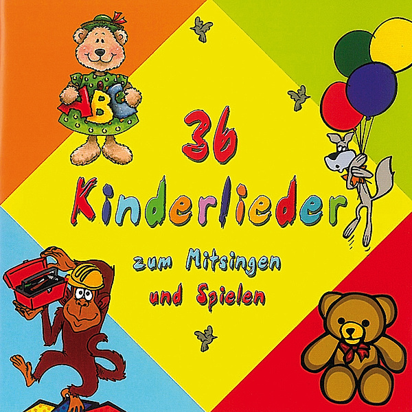 36 Kinderlieder Zum Mitsingen Und Spiele, Diverse Interpreten