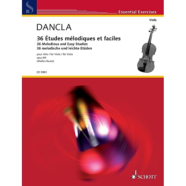 36 Melodious and Easy Studies / Essential Exercises, Charles Dancla