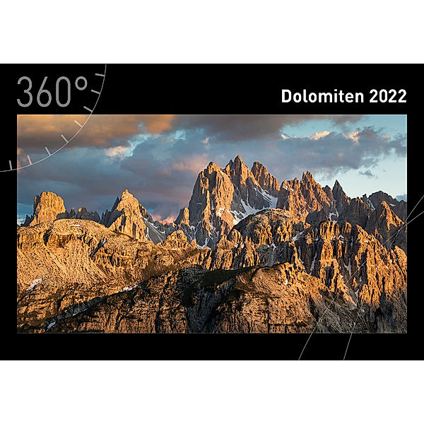 360° Dolomiten Premiumkalender 2022