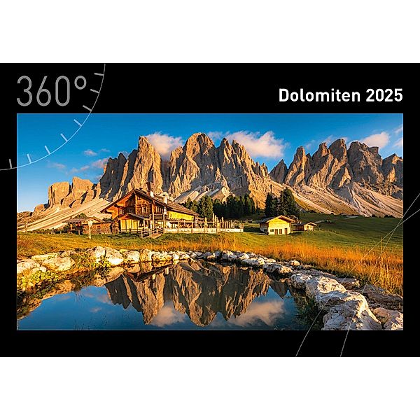 360° Dolomiten Premiumkalender 2025