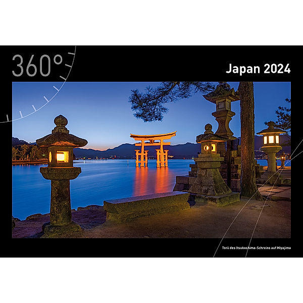 360° Japan Premiumkalender 2024, Jan Becke