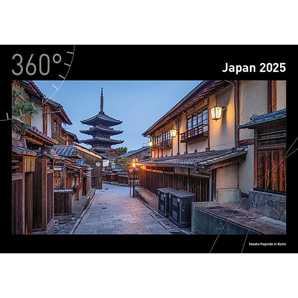 360° Japan Premiumkalender 2025