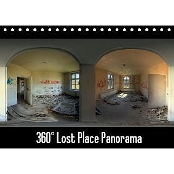 360° Lost Place Panorama (Tischkalender 2015 DIN A5 quer), DerMische
