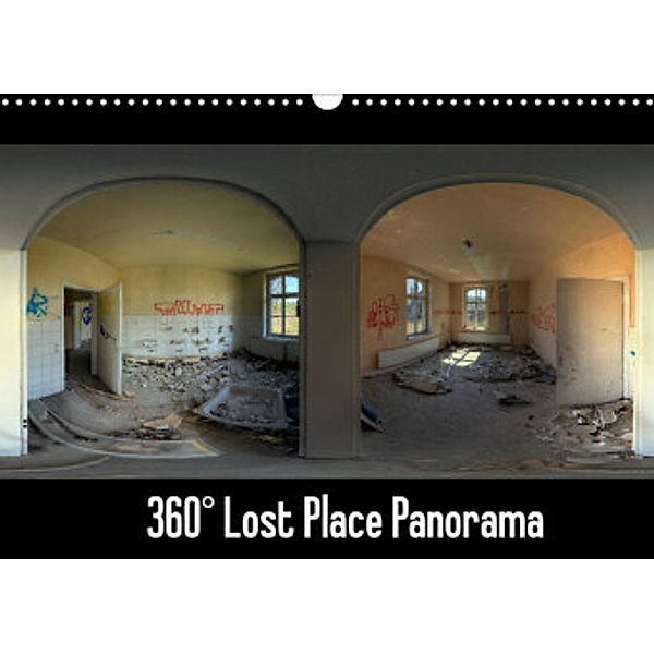 360° Lost Place Panorama (Wandkalender 2022 DIN A3 quer), DerMische