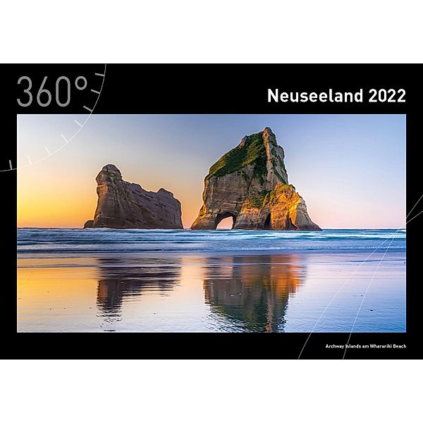 360° Neuseeland Premiumkalender 2022