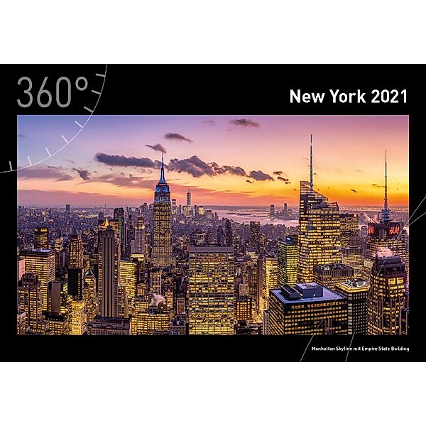 360° New York Premiumkalender 2021