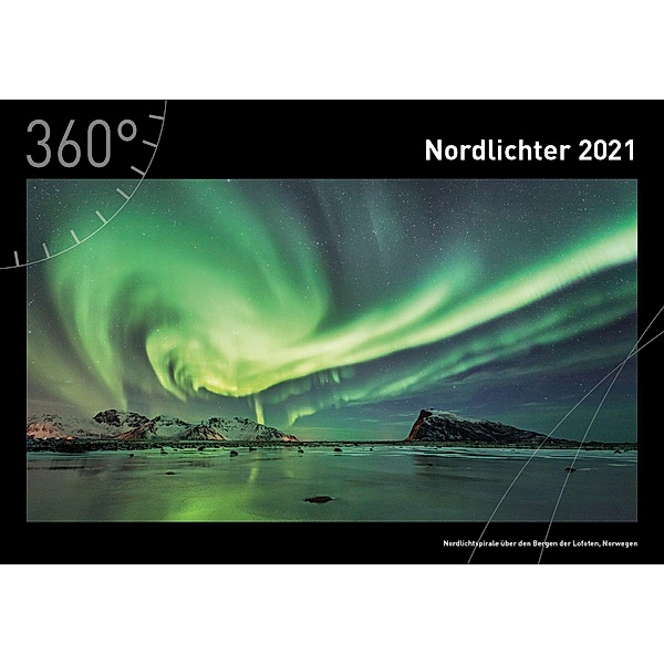 360° Nordlichter Premiumkalender 2021