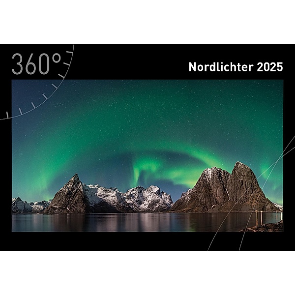 360° Nordlichter Premiumkalender 2025