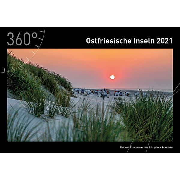 360° Ostfriesische Inseln Premiumkalender 2021