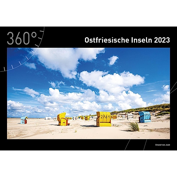 360° Ostfriesische Inseln Premiumkalender 2023