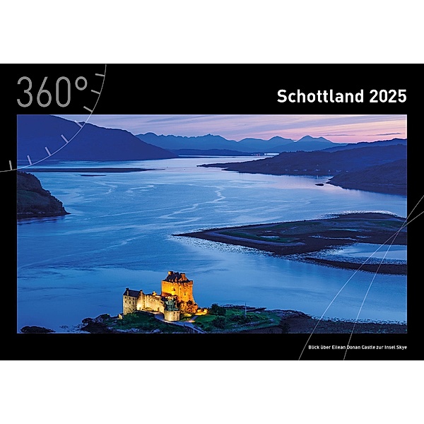 360° Schottland Premiumkalender 2025