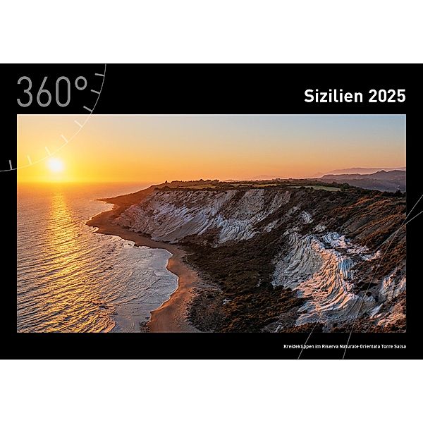 360° Sizilien Premiumkalender 2025