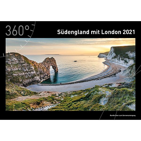 360° Südengland mit London Premiumkalender 2021