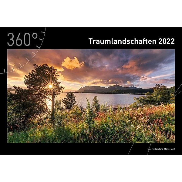 360° Traumlandschaften Premiumkalender 2022