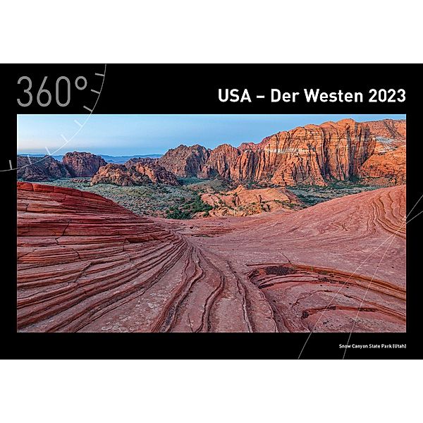 360° USA - Der Westen Premiumkalender 2023