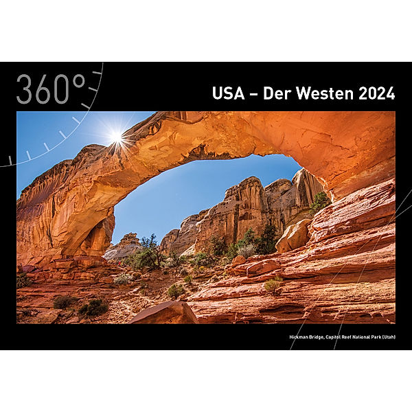 360° USA - Der Westen Premiumkalender 2024