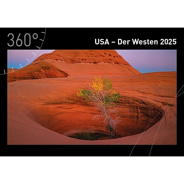 360° USA - Der Westen Premiumkalender 2025