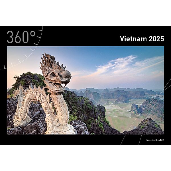 360° Vietnam Premiumkalender 2025