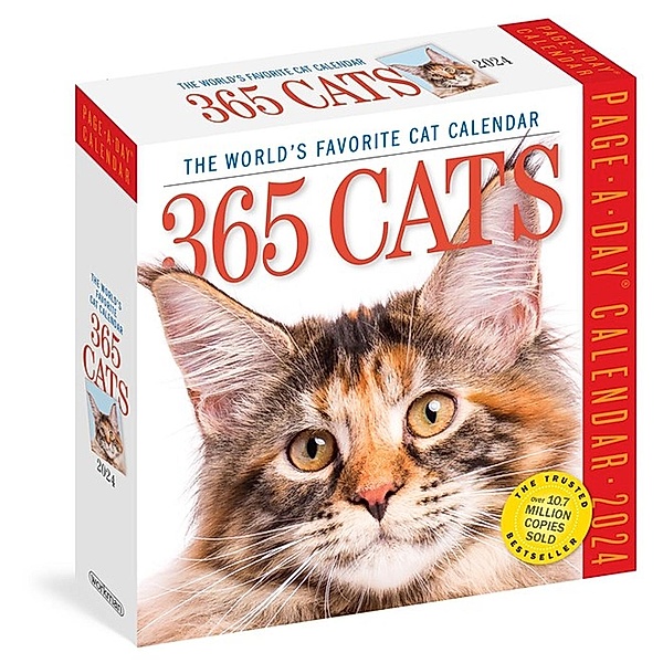 365 Cats Page-A-Day Calendar 2024, Workman Calendars