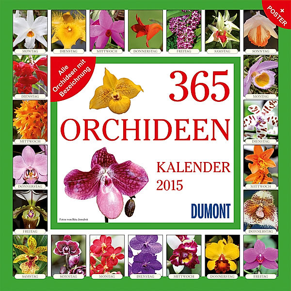 365 Orchideen - Kalender 2015