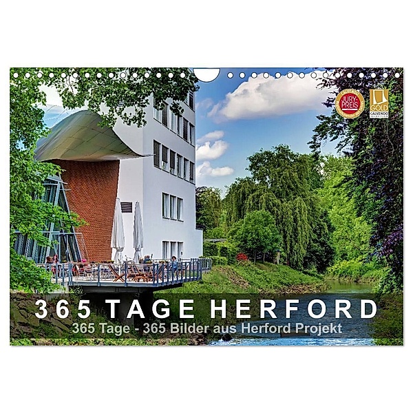 365 Tage Herford (Wandkalender 2024 DIN A4 quer), CALVENDO Monatskalender, Thorsten Kleinfeld
