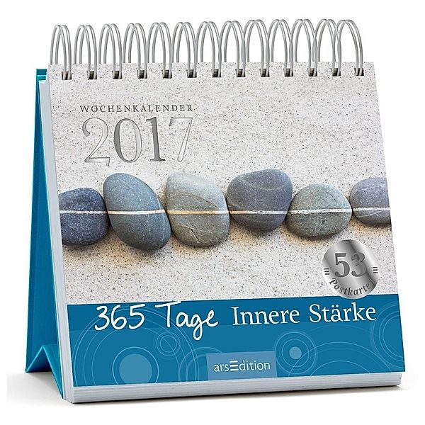 365 Tage Innere Stärke, Postkartenkalender 2017