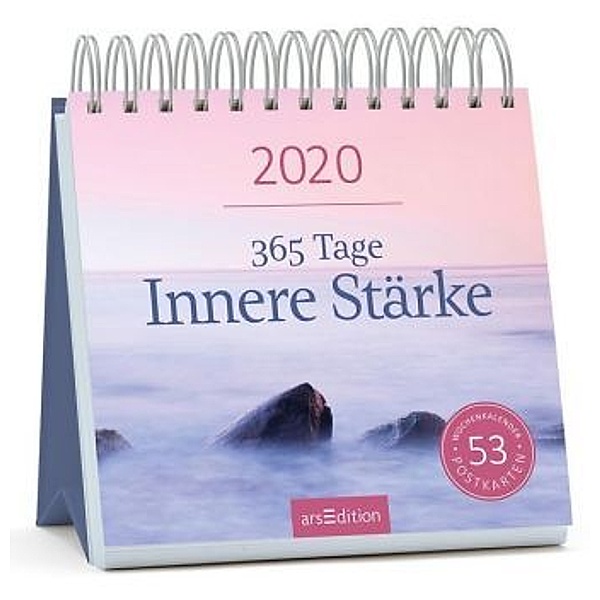 365 Tage innere Stärke, Postkartenkalender 2020