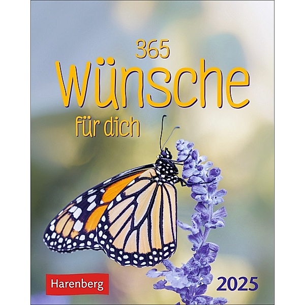365 Wünsche für dich Mini-Geschenkkalender 2025, Cornelia Sonnleitner