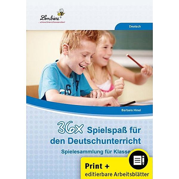 36x Spielspass für den Deutschunterricht, m. 1 CD-ROM, Barbara Hinel