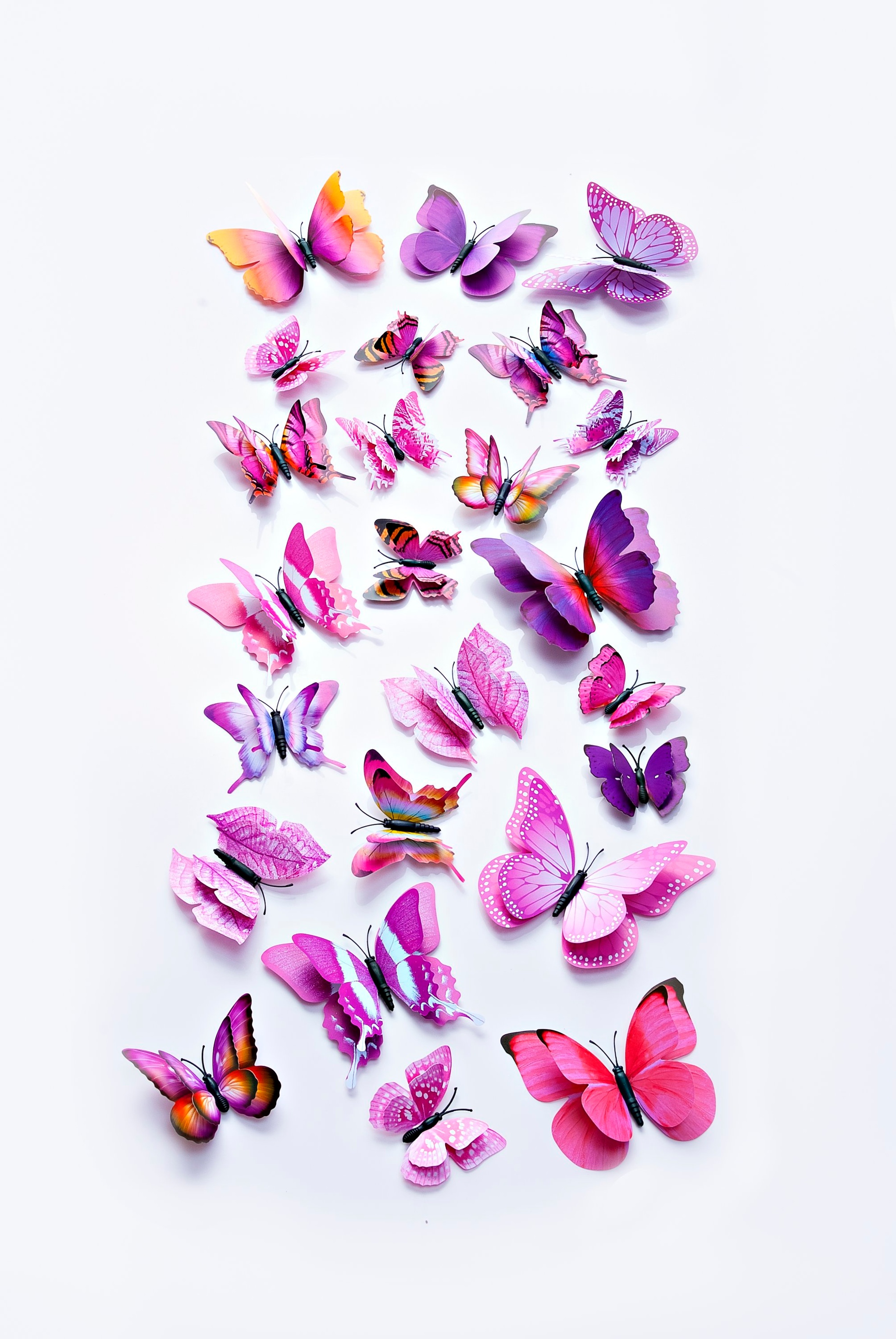3D-Deko-Schmetterlinge, 24-teilig jetzt Weltbild.de bei bestellen
