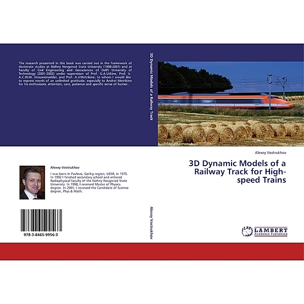 3D Dynamic Models of a Railway Track for High-speed Trains, Alexey Vostrukhov