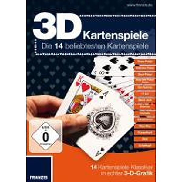 3D Kartenspiele, CD-ROM