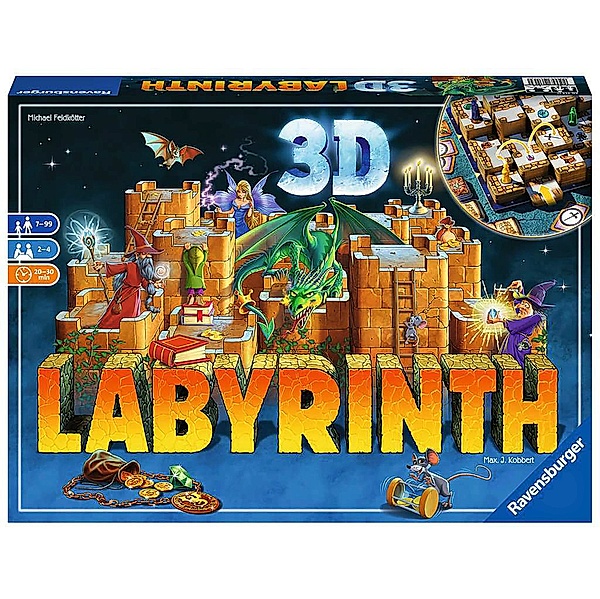 Ravensburger Verlag 3D Labyrinth ZAUBERWELT, Max Kobbert