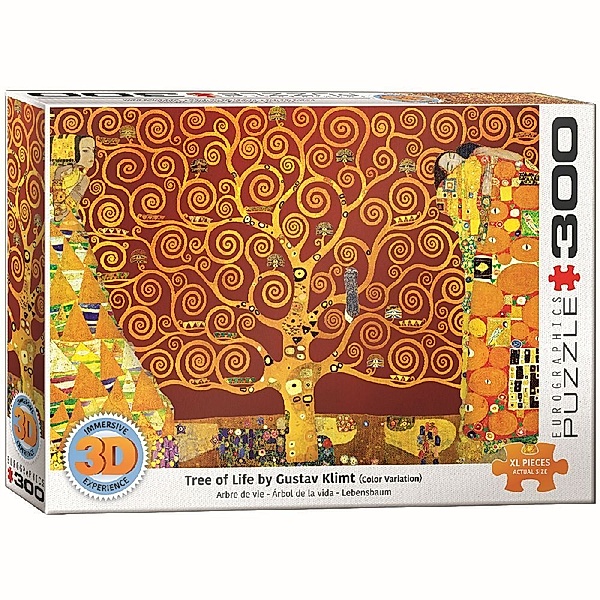 Eurographics 3D - Lebensbaum von Gustav Klimt (Puzzle), Gustav Klimt
