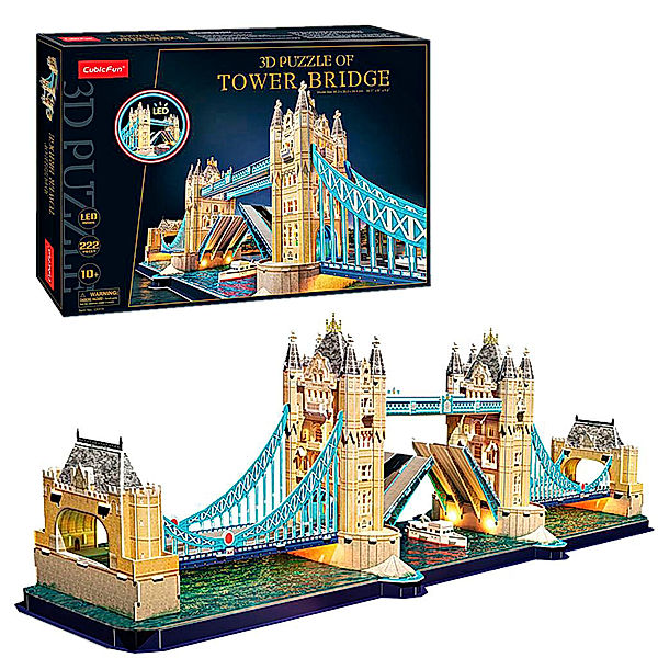 3D LED Puzzle Tower Bridge