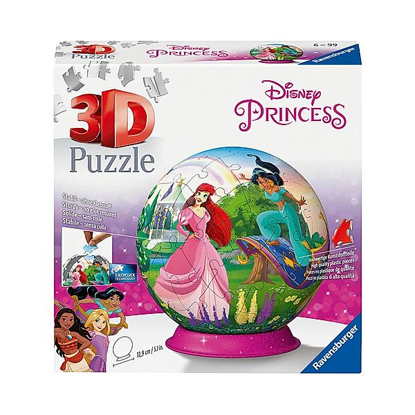 Ravensburger Verlag 3D-Puzzle-Ball DISNEY PRINCESS (72 Teile)