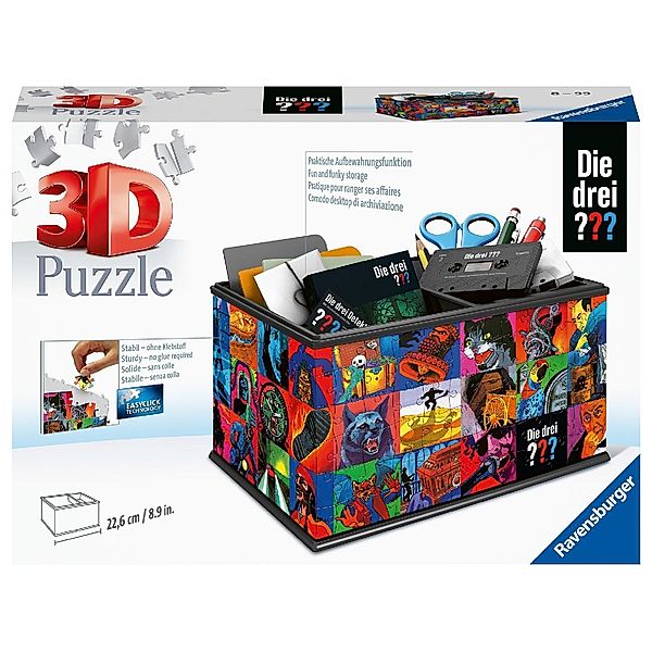 Ravensburger Verlag 3D-Puzzle DIE DREI ??? - AUFBEWAHRUNGSBOX (216 Teile)