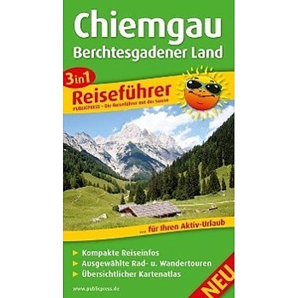 3in1-Reiseführer Chiemgau. Berchtesgadener Land, Lisa Kügel, Matthias Hartmann