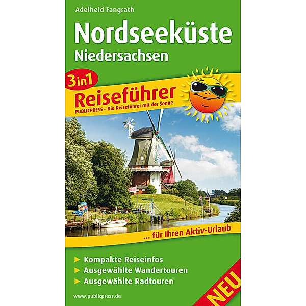 3in1-Reiseführer Nordseeküste, Niedersachsen, Adelheid Fangrath