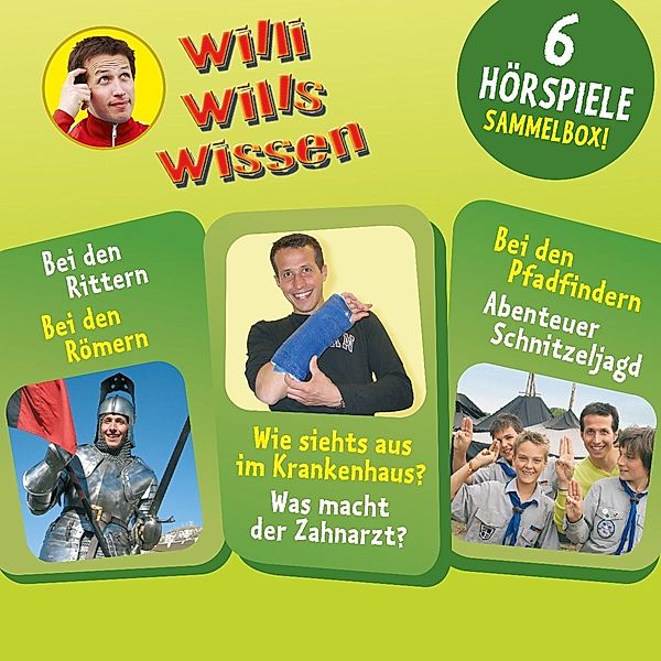 (3)Sammelbox Mit 6 Hörspielen, Willi Wills Wissen