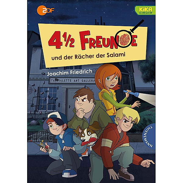 4 1 / 2 Freunde und der Rächer der Salami / 4 1/2 Freunde Bd.21, Joachim Friedrich