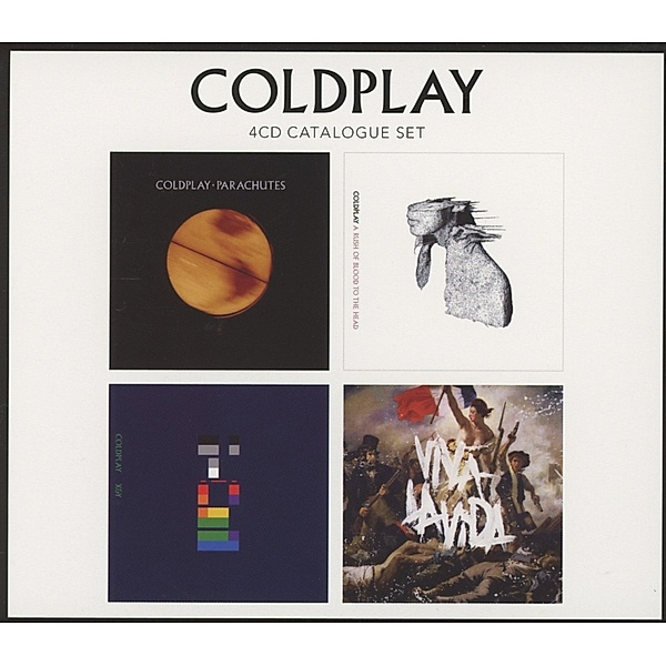 4 Cd Catalogue Set, Coldplay