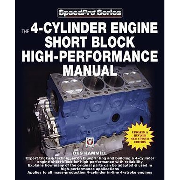 4-Cylinder Engine Short Block High-Performance Manual, Des Hammill